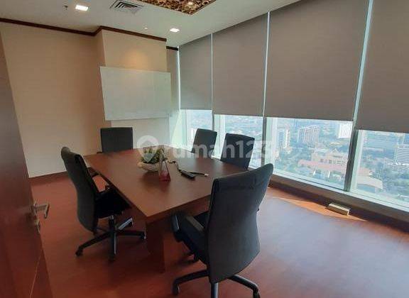 Ruang Kantor 407sqm Bonus Partisi di Menara Btpn Kuningan Jakarta 2