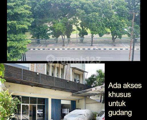 Dijual Gedung kantor asri furnished baru. 2