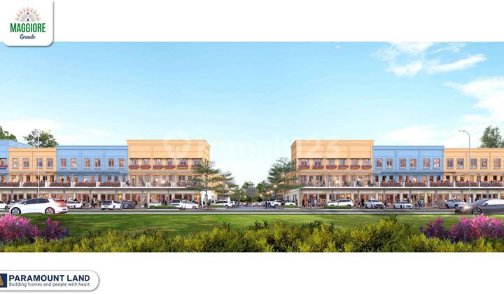 Ruko Maggiore Grande, Paramount Gading Serpong, Hoek 01