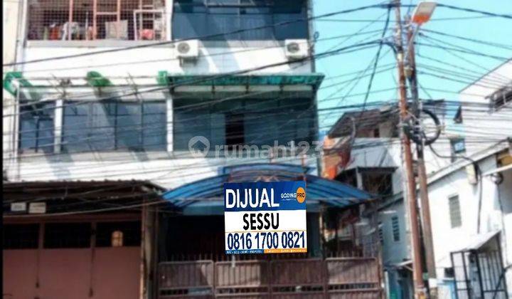 Ruko 5 Lt di Mangga Besar Raya, Dekat Ltc Glodok, Nego  1