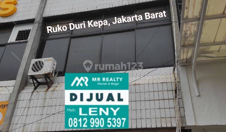 RUKO 3,5 LANTAI DI DURI KEPA, JAKARTA BARAT 1