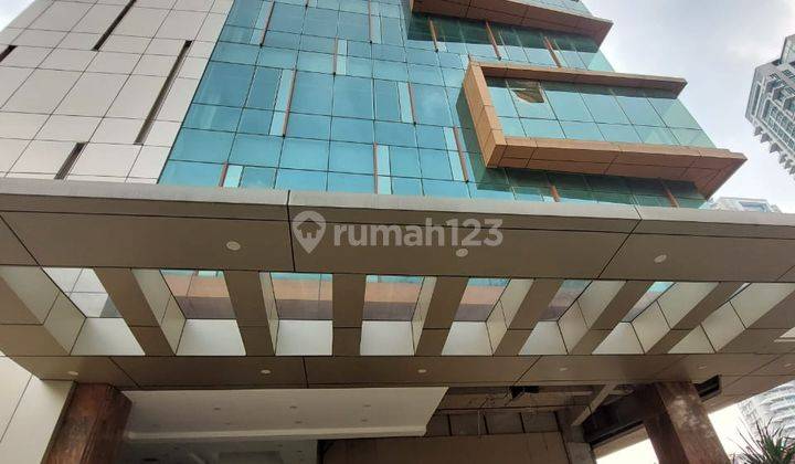 Jual Gedung Baru Murah Jakarta Selatan Dekat Kemang 9 Lantai Siap Huni Ada Basement Hadap Barat 2