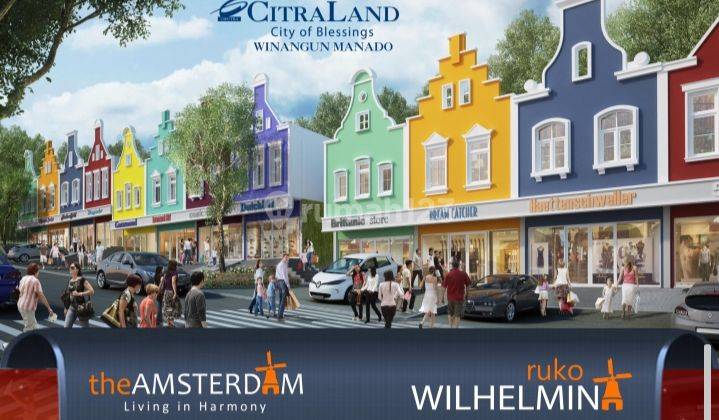 Ready Stock Ruko Wilhemina The Amsterdam Citraland Koka, Minahasa 2