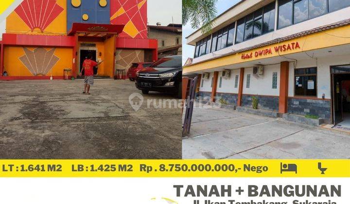 Hotel dan karaoke  Pinggir jalan raya Yos Sudarso Sangat cocok untuk Tempat Hiburan  Hotel  Prospek investasi Jangka panjang 1