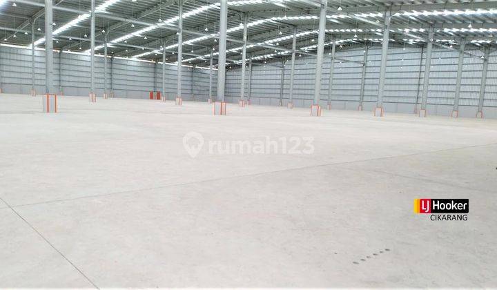 Disewakan Gudang Logistik luas 9.600 m2 dan 10.800 m2  di Delta Silicon 8 Lippo cikarang 2