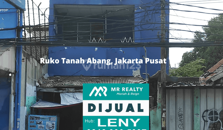 RUKO 3 LANTAI DI TANAH ABANG, JAKARTA PUSAT 1