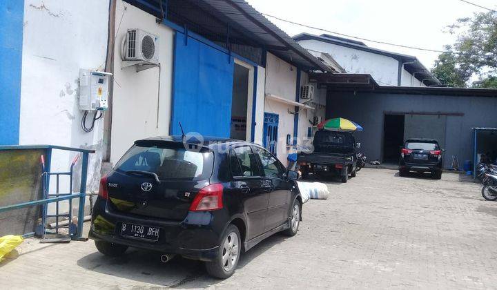 DIJUAL Hitung Tanah ! GUDANG + OFFICE di Jln. Raya Bayur, Tangerang 1