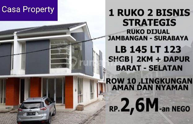 Ruko di Surabaya Selatan 1