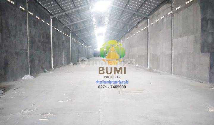 Gudang Baru Siap Pakai Lokasi di Juwiring Klaten 1