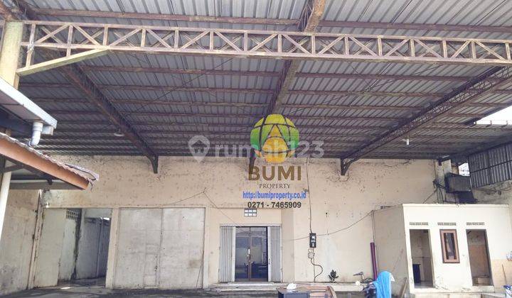 For rent gudang banyudono dekat exit tol 1