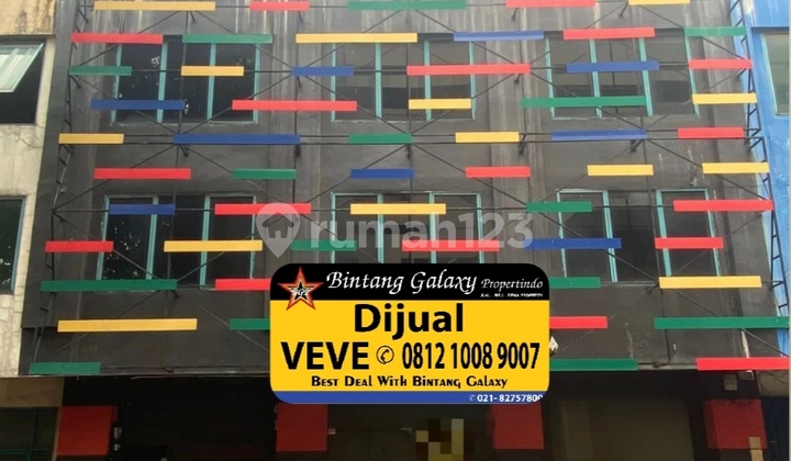 DIJUAL 3 RUKO 4 LANTAI DI GRAND MALL, KRANJI, BEKASI