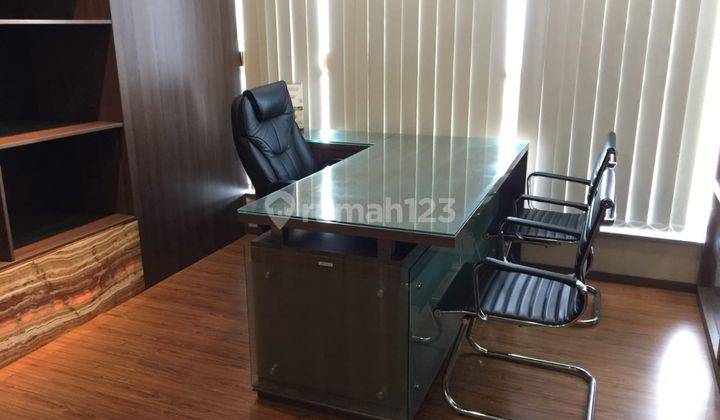 Sewa Office APL central Park Full Furnished Bagus Lantai Tinggi 1