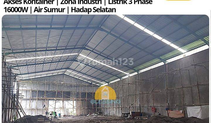 Gudang strategis di kawasan industri jalur pantura 1