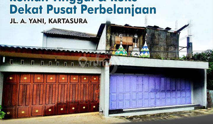 Ruko dan rumah tinggal kartasura 1