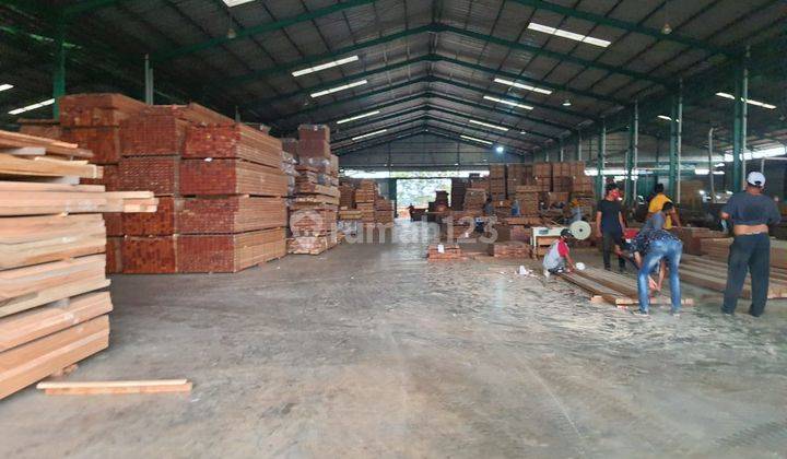 Pabrik Kayu Aktif (komoditi Ekspor Flooring) Lokasi Ciamik Row Jalan Lebar Di Manyar Gresik 2