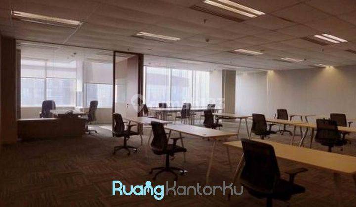 Ruang Kantor 1024 Sqm SIAP PAKAI di @ Wisma Barito Pacific, Slipi Jakarta Selatan 2