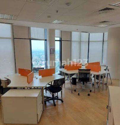 Dijual Kantor ,Full Furnished, Luas 150m2 di Alamanda Tower, TB Simatupang 2