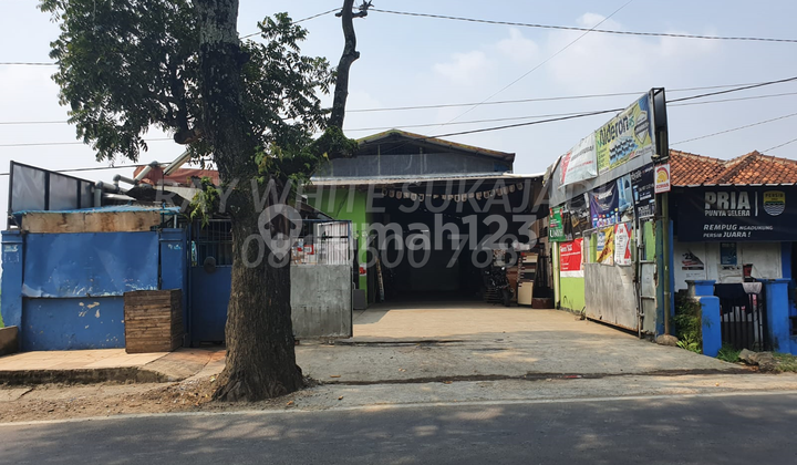 COMMERCIAL SPACE (Shop + Warehouse) on Soreang - Cipatik main road