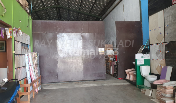 COMMERCIAL SPACE (Shop + Warehouse) on Soreang - Cipatik main road