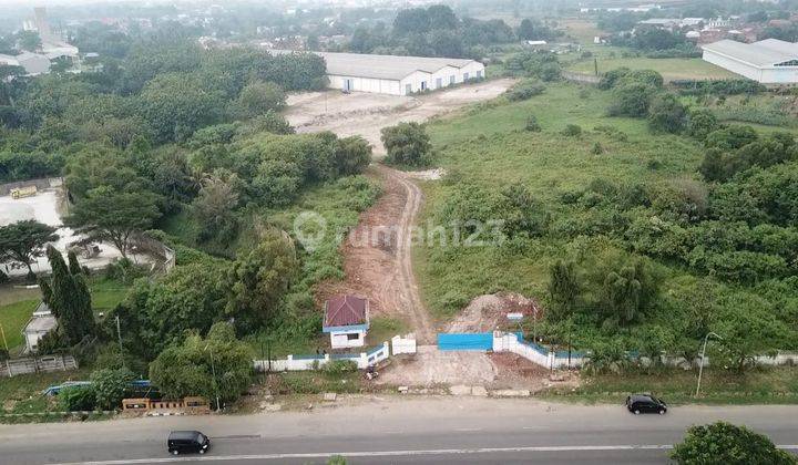 Jual Pabrik di Jalan Raya Serang Km 40 Leuwilimus, Cikande, Serang - Banten 1