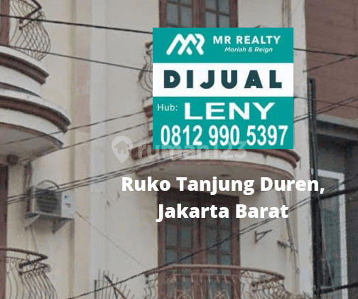 RUKO 4,5 LANTAI DI TANJUNG DUREN, JAKARTA BARAT 1