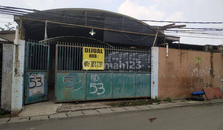 Dijual Cepat Gudang Durikosambi Jakarta Barat Luas 306m2 Jalan Raya 1