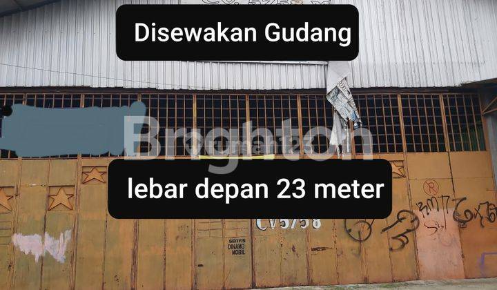 GUDANG DEKAT PINTU TOL, LEBAR DEPAN 23 METER 1