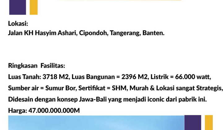 Strategic Factory in Cipondoh Strategic Factory in Cipondoh