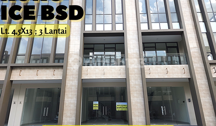 Ruko ICE Business Park BSD Bagus Seberang ICE Lokasi The Best Premium Prestigious