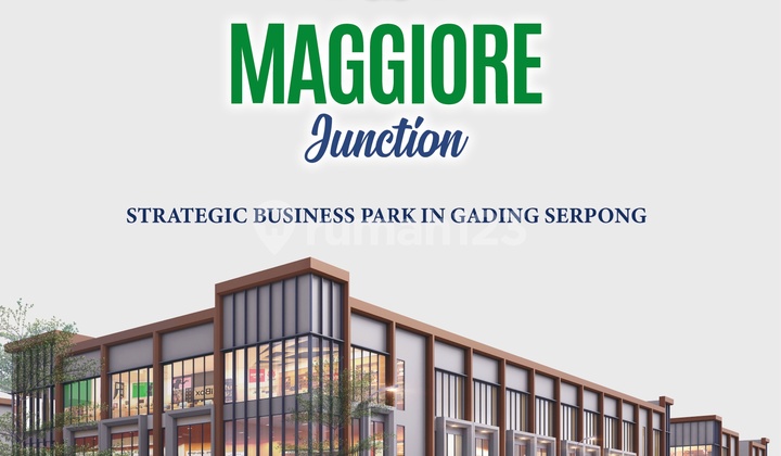 Magiore Shophouse, Strategic Location in Gading Serpong Area Magiore Shophouse, Strategic Location in Gading Serpong Area