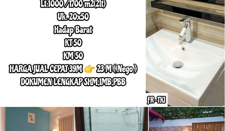 HARGA MURAH JUAL CEPAT!!! Ex Hotel Daerah Kota Bandung Lokasi Ramai 1