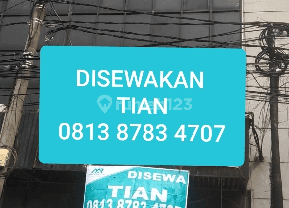 Ruko Komersil di Kawasan Pusat Bisnis Mangga Besar Jakarta Barat. Lokasi sangat bagus, cocok untuk Kantor, usaha, kafe dan berbagai usaha 1