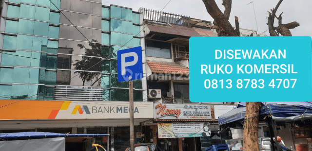 Ruko komersil 3 lantai kawasan pusat bisnis di Lokasari Mangga Besar Jakarta Barat. Lokasi super strategis dan diapit beberapa Bank Swasta dan bebas banjir 1