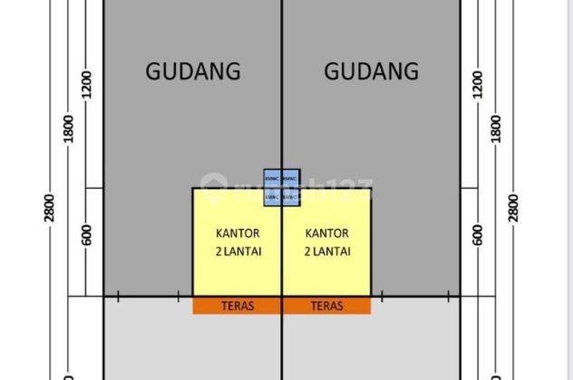 Gudang Baru 10x28 di Lingkar Timur Sidoarjo, Pergudangan SIRIE 2