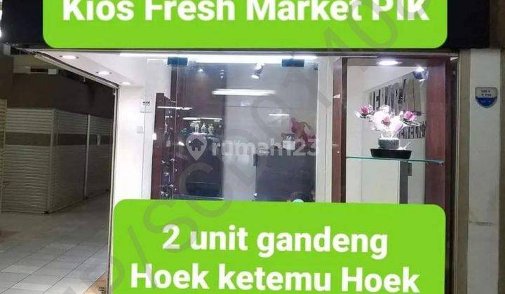 Dijual Kios Fresh Market Siap Dagang Pantai Indah Kapuk 1