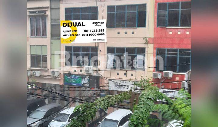 RUKO SIMPANG LIMA 3 LANTAI BELAKANG MALL DAERAH RAMAI  1