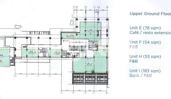 RUANG USAHA UNTUK RETAIL BISNIS DI CBD ASIA AFRIKA HQUARTERS UNIT 2