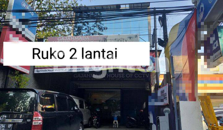 RUKO 2 LANTAI DI JALAN UTAMA SEMARANG TENGAH 1