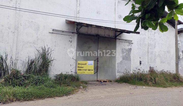 Gudang di Tambak Sawah Industri Sidoarjo, Luas 552 m2, area Komersial - EA - 1