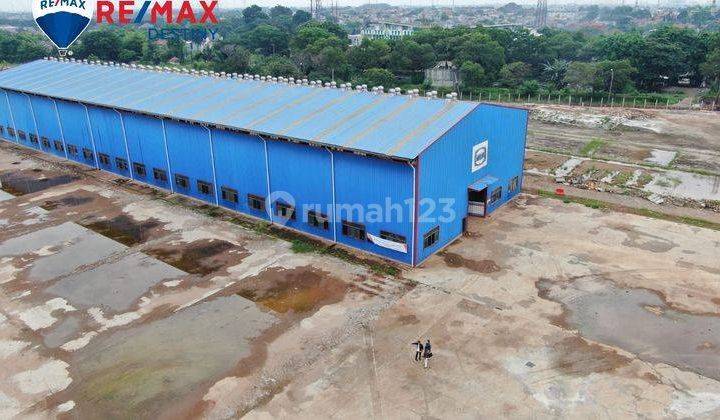 Sewa Gudang Logistik Dan Kavling Akses Langsung Tol Cikampek Tambun Bekasi 1