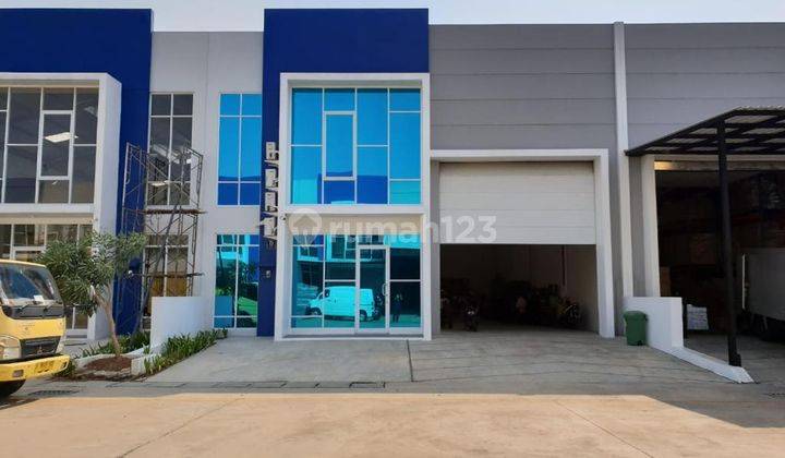 Gudang Gandeng 2 Unit Bizpark 3 Kranji Bekasi Ada Dengan Office 1