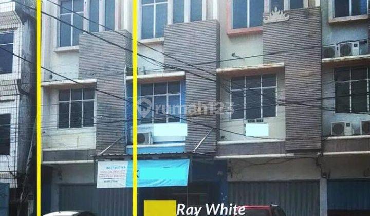 Ruko 3 lantai dijalan Wortel Monginsidi Teluk Betung 1