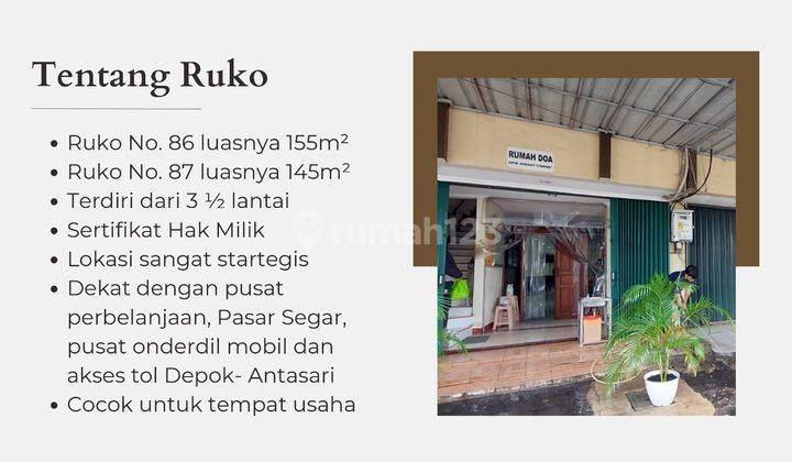 Ruko Gandeng Cinere 1