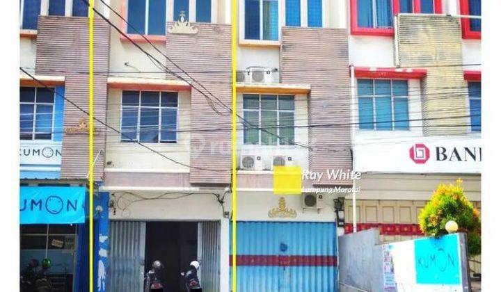 Ruko 3 lantai di Jalan wolter monginsidi Tanjung Karang Pusat Bandarlampung 1