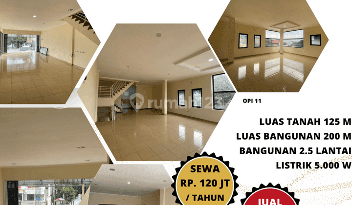 Ruko di Jl. Sersan Bajuri, Bandung 200 m Bagus SHM 2