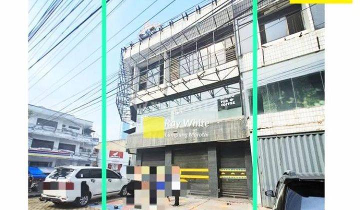 Ruko 3 lanatai dijalan RA Kartini Tanjung Karang Pusat 1