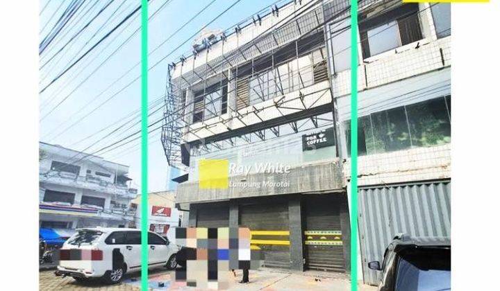 Ruko 2 pintu 3 lantai dijalan RA Kartini Bandarlamapung 1