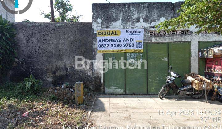 PAKET GUDANG + TANAH LUAS TULUNGAGUNG. 0 ASPAL 1