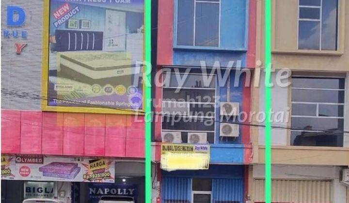 Ruko 3 lantai dijalan Gajah Mada Bandarlampung 1