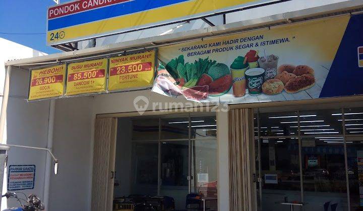 RUKO + USAHA BERSERTA INDOMARET DI PERUMAHAN PONDOK TJANDRA, LOKASI STRATEGIS DEKAT JUANDA 2